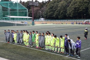 2016年1月23日 新人戦２回戦 vs君津高校