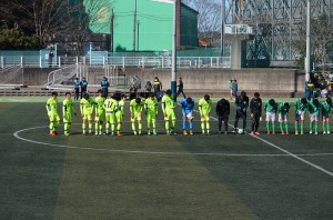 2018年1月27日千葉県新人サッカー大会2回戦  VS土気高校