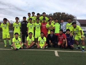 2018年11月24日県リーグ2部最終節vs市立船橋C